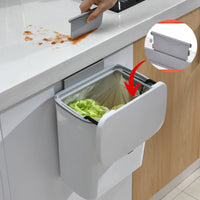 Smart Slide-Lid Kitchen Bin