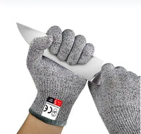 Cut-resistant protective gloves