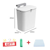 Smart Slide-Lid Kitchen Bin