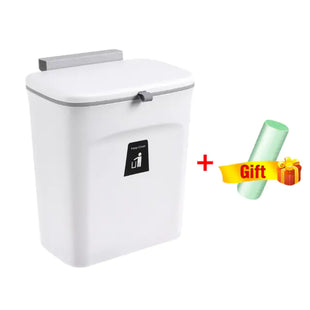 Smart Slide-Lid Kitchen Bin